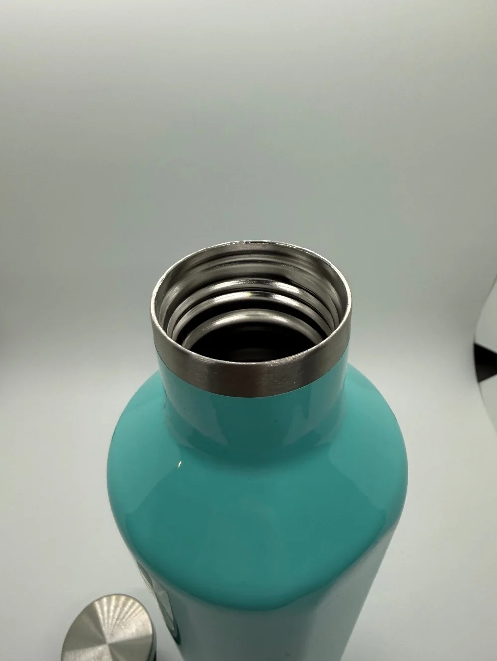 Corkcicle Canteen 16 oz 475 mL Turquoise Aqua Insulated Stainless Steel Bottle